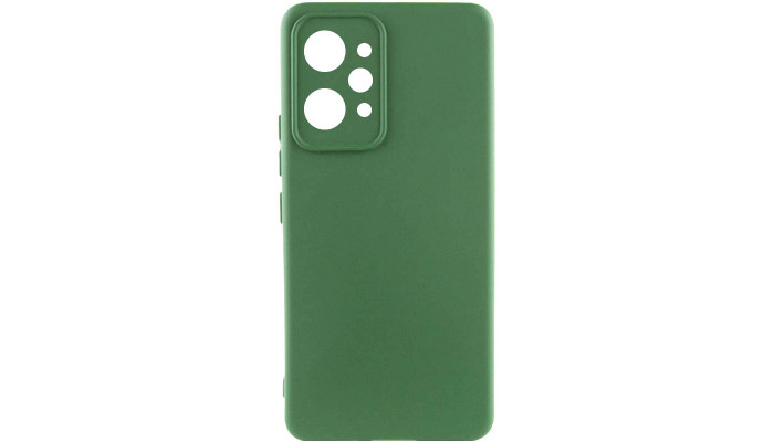Чохол Silicone Cover Lakshmi Full Camera (AAA) для Xiaomi Redmi 12 Зелений / Cyprus Green - фото