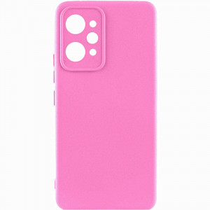 Чехол Silicone Cover Lakshmi Full Camera (AAA) для Xiaomi Redmi 12 Розовый / Light pink