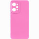 Чохол Silicone Cover Lakshmi Full Camera (AAA) для Xiaomi Redmi 12 Рожевий / Light pink - фото