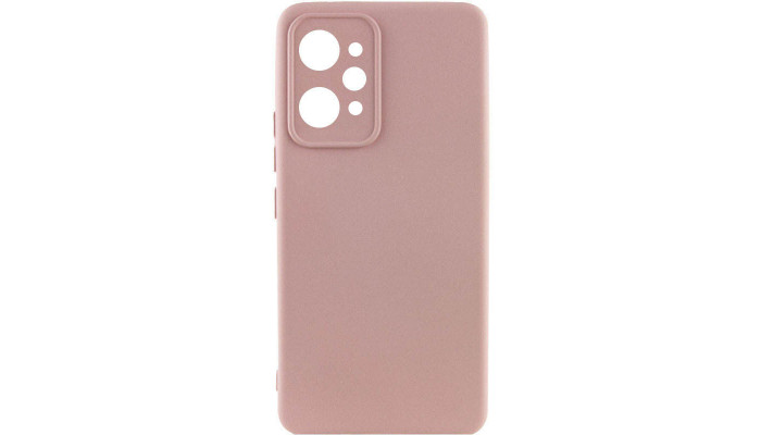 Чехол Silicone Cover Lakshmi Full Camera (AAA) для Xiaomi Redmi 12 Розовый / Pink Sand - фото