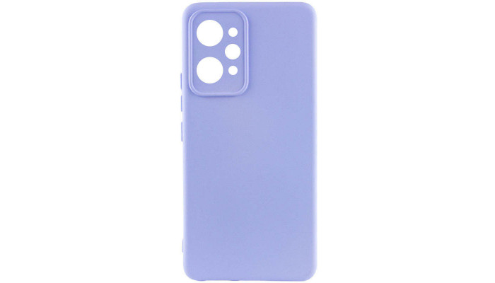 Чехол Silicone Cover Lakshmi Full Camera (AAA) для Xiaomi Redmi 12 Сиреневый / Dasheen - фото