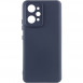 Чохол Silicone Cover Lakshmi Full Camera (AAA) для Xiaomi Redmi 12 Темно-синій / Midnight blue