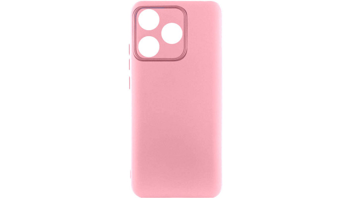 Чохол Silicone Cover Lakshmi Full Camera (AAA) для TECNO Spark 10 Рожевий / Light pink - фото