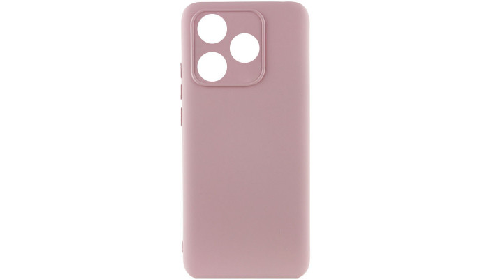 Чехол Silicone Cover Lakshmi Full Camera (AAA) для TECNO Spark 10 Розовый / Pink Sand - фото