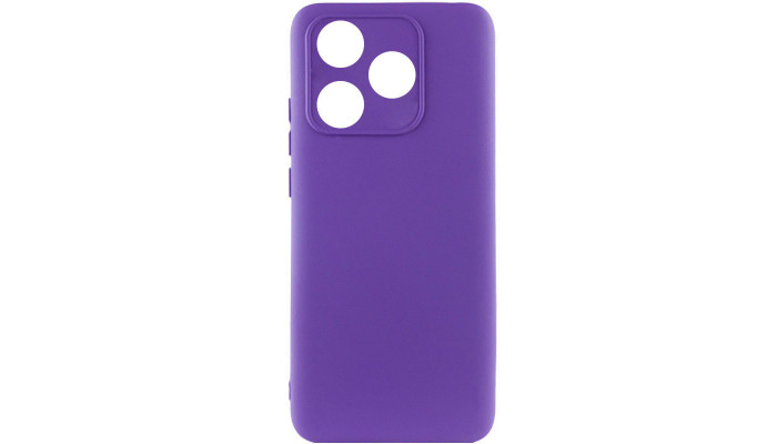 Чехол Silicone Cover Lakshmi Full Camera (AAA) для TECNO Spark 10 Фиолетовый / Amethyst - фото