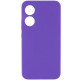 Чехол Silicone Cover Lakshmi Full Camera (AAA) для Oppo A58 4G Фиолетовый / Amethyst - фото