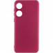 Чехол Silicone Cover Lakshmi Full Camera (AAA) для Oppo A78 4G Бордовый / Plum