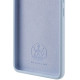 Чехол Silicone Cover Lakshmi Full Camera (AAA) для Oppo A78 4G Голубой / Sweet Blue - фото