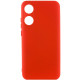 Чехол Silicone Cover Lakshmi Full Camera (AAA) для Oppo A78 4G Красный / Red - фото