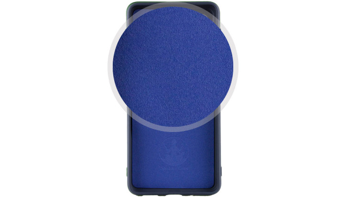 Чохол Silicone Cover Lakshmi Full Camera (AAA) для Oppo A78 4G Темно-синій / Midnight blue - фото