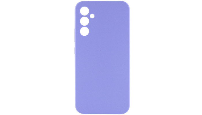 Чохол Silicone Cover Lakshmi Full Camera (AAA) для Samsung Galaxy S23 FE Бузковий / Dasheen - фото