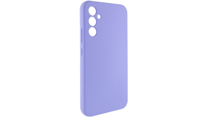 Чохол Silicone Cover Lakshmi Full Camera (AAA) для Samsung Galaxy S23 FE Бузковий / Dasheen - фото