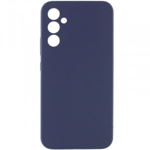 Чехол Silicone Cover Lakshmi Full Camera (AAA) для Samsung Galaxy S23 FE Темно-синий / Midnight blue