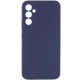 Чехол Silicone Cover Lakshmi Full Camera (AAA) для Samsung Galaxy S23 FE Темно-синий / Midnight blue - фото