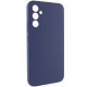 Чехол Silicone Cover Lakshmi Full Camera (AAA) для Samsung Galaxy S23 FE Темно-синий / Midnight blue - фото