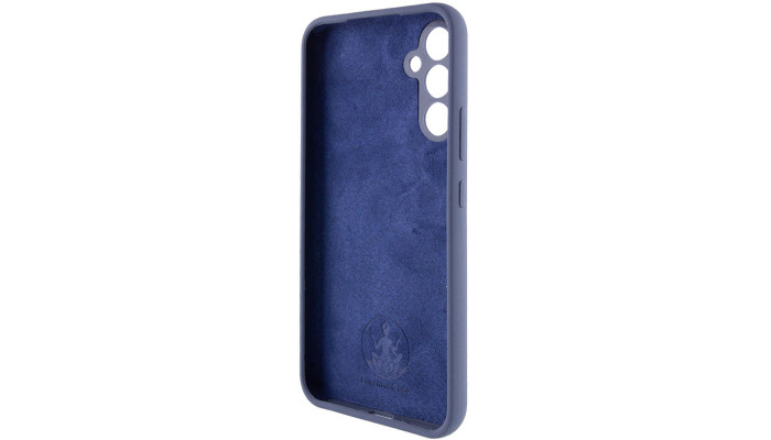 Чехол Silicone Cover Lakshmi Full Camera (AAA) для Samsung Galaxy S23 FE Темно-синий / Midnight blue - фото