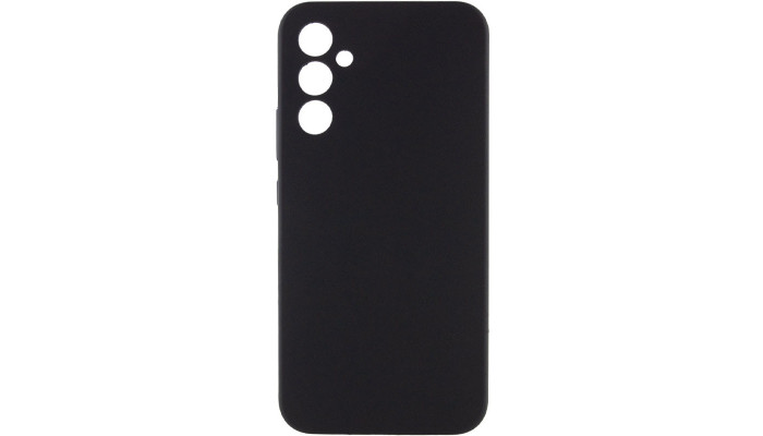 Чехол Silicone Cover Lakshmi Full Camera (AAA) для Samsung Galaxy S23 FE Черный / Black - фото