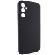 Чехол Silicone Cover Lakshmi Full Camera (AAA) для Samsung Galaxy S23 FE Черный / Black - фото