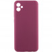 Чехол Silicone Cover Lakshmi Full Camera (AAA) для Samsung Galaxy A05 Бордовый / Plum