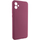 Чехол Silicone Cover Lakshmi Full Camera (AAA) для Samsung Galaxy A05 Бордовый / Plum - фото