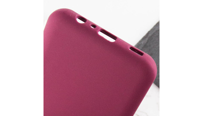 Чехол Silicone Cover Lakshmi Full Camera (AAA) для Samsung Galaxy A05 Бордовый / Plum - фото