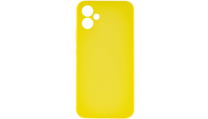 Чехол Silicone Cover Lakshmi Full Camera (AAA) для Samsung Galaxy A05 Желтый / Yellow - фото