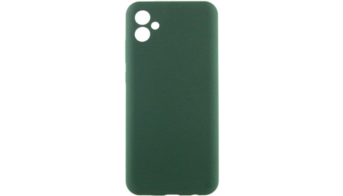 Чохол Silicone Cover Lakshmi Full Camera (AAA) для Samsung Galaxy A05 Зелений / Cyprus Green - фото