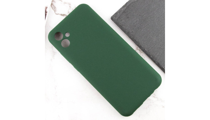 Чехол Silicone Cover Lakshmi Full Camera (AAA) для Samsung Galaxy A05 Зеленый / Cyprus Green - фото