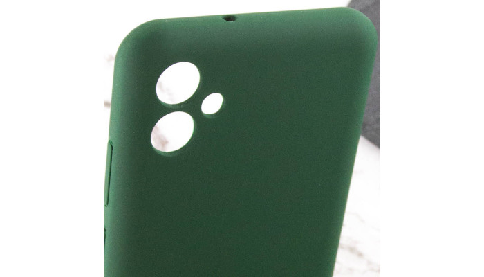 Чехол Silicone Cover Lakshmi Full Camera (AAA) для Samsung Galaxy A05 Зеленый / Cyprus Green - фото