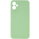 Чехол Silicone Cover Lakshmi Full Camera (AAA) для Samsung Galaxy A05 Мятный / Mint - фото