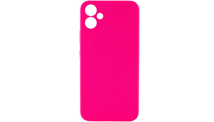 Чехол Silicone Cover Lakshmi Full Camera (AAA) для Samsung Galaxy A05 Розовый / Barbie pink - фото