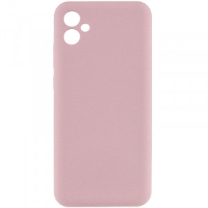 Чохол Silicone Cover Lakshmi Full Camera (AAA) для Samsung Galaxy A05 Рожевий / Pink Sand