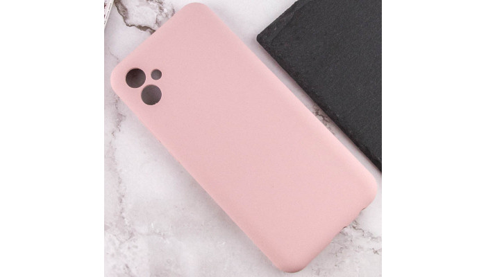 Чохол Silicone Cover Lakshmi Full Camera (AAA) для Samsung Galaxy A05 Рожевий / Pink Sand - фото