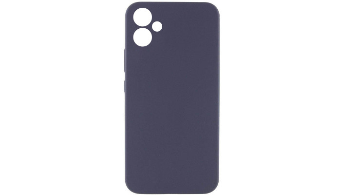 Чехол Silicone Cover Lakshmi Full Camera (AAA) для Samsung Galaxy A05 Серый / Dark Gray - фото