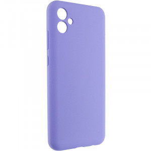 Чохол Silicone Cover Lakshmi Full Camera (AAA) для Samsung Galaxy A05 Бузковий / Dasheen