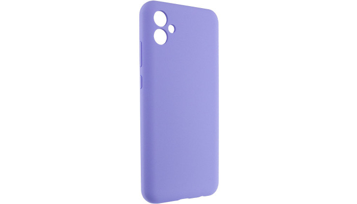 Чохол Silicone Cover Lakshmi Full Camera (AAA) для Samsung Galaxy A05 Бузковий / Dasheen - фото