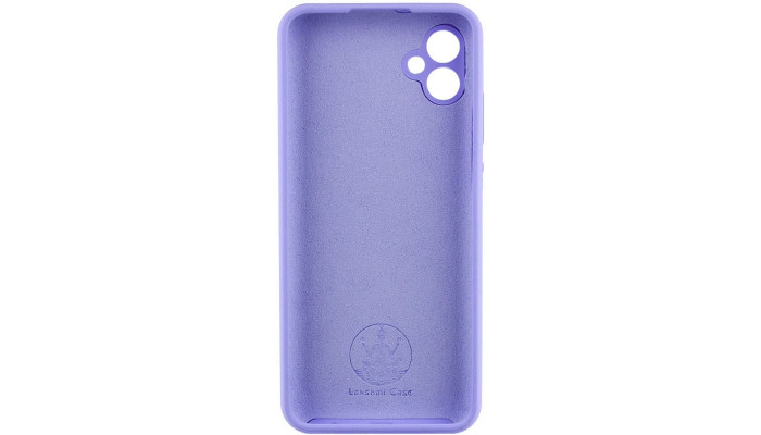 Чохол Silicone Cover Lakshmi Full Camera (AAA) для Samsung Galaxy A05 Бузковий / Dasheen - фото