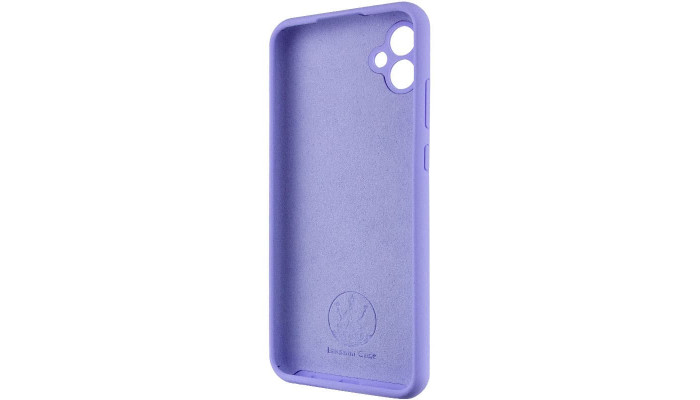 Чохол Silicone Cover Lakshmi Full Camera (AAA) для Samsung Galaxy A05 Бузковий / Dasheen - фото