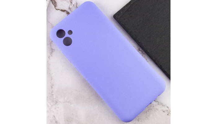 Чехол Silicone Cover Lakshmi Full Camera (AAA) для Samsung Galaxy A05 Сиреневый / Dasheen - фото