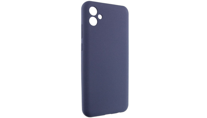 Чохол Silicone Cover Lakshmi Full Camera (AAA) для Samsung Galaxy A05 Темно-синій / Midnight blue - фото