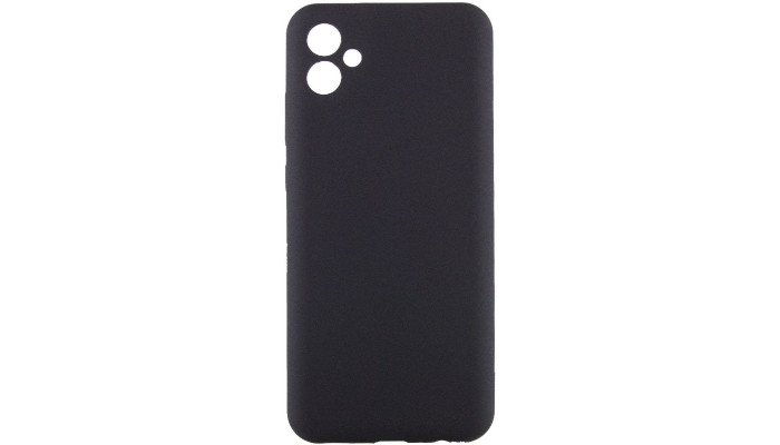 Чехол Silicone Cover Lakshmi Full Camera (AAA) для Samsung Galaxy A05 Черный / Black - фото