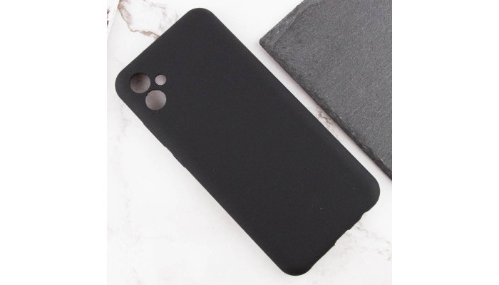 Чохол Silicone Cover Lakshmi Full Camera (AAA) для Samsung Galaxy A05 Чорний / Black - фото