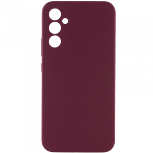 Чохол Silicone Cover Lakshmi Full Camera (AAA) для Samsung Galaxy A05s Бордовий / Plum