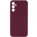 Чохол Silicone Cover Lakshmi Full Camera (AAA) для Samsung Galaxy A05s Бордовий / Plum