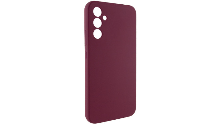 Чехол Silicone Cover Lakshmi Full Camera (AAA) для Samsung Galaxy A05s Бордовый / Plum - фото