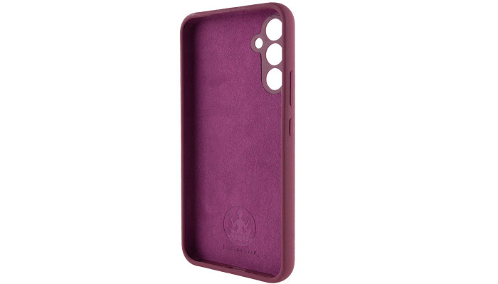 Чехол Silicone Cover Lakshmi Full Camera (AAA) для Samsung Galaxy A05s Бордовый / Plum - фото