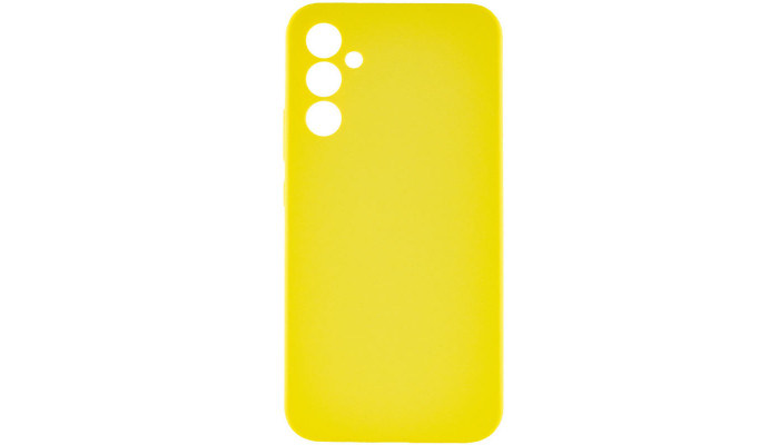 Чохол Silicone Cover Lakshmi Full Camera (AAA) для Samsung Galaxy A05s Жовтий / Yellow - фото