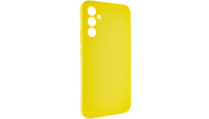 Чехол Silicone Cover Lakshmi Full Camera (AAA) для Samsung Galaxy A05s Желтый / Yellow - фото