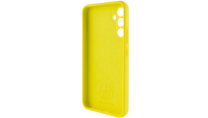 Чохол Silicone Cover Lakshmi Full Camera (AAA) для Samsung Galaxy A05s Жовтий / Yellow - фото