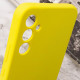 Чохол Silicone Cover Lakshmi Full Camera (AAA) для Samsung Galaxy A05s Жовтий / Yellow - фото